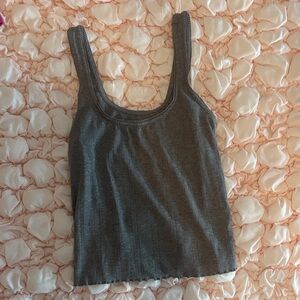 American Eagle Women's mocha brown Tank Top size small